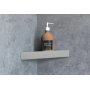 Кутова полиця для ванни REA SF07 NICKEL BRUSHED - кутова полиця для ванни