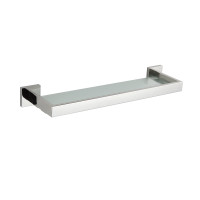 Полиця скляна VBI JUPITER CHROME