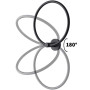Рушникотримувач кільце REA 332915A MIST 05 BLACK