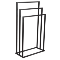 Вішалка для рушників YOKA LONIA3 BLACK чорна