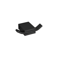 Гачок для рушників VBI NEPTUNE BLACK подвійний
