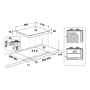 Газова варильна поверхня Whirlpool TGML 661 IX R (6996872)