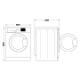 Пральна машина автоматична Whirlpool FFB 11469 BCV UA (6912873)