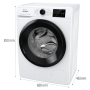 Пральна машина автоматична Gorenje WPNEI82SBSWIFI/UA (6997667)