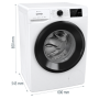Пральна машина автоматична Gorenje WPNEI84A1SWIFI/UA (6997668)