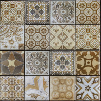 Декоративна ПВХ плитка на самоклейці 300х300х5мм Квадрат, ціна за 1 шт. (СПП-604) SW-00000671