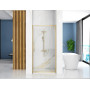 Душові двері REA RAPID SWING 90 BRUSHED GOLD