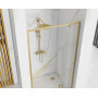 Душові двері REA RAPID SWING 90 BRUSHED GOLD
