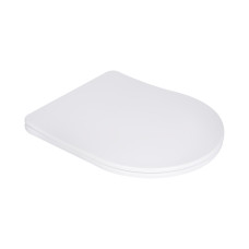 Сидіння для унітаза Qtap (Robin 490,610, Scorpio 490) з мікроліфтом Slim QTSC179W48675