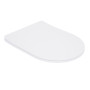 Сидіння для унітаза (Robin 520,660, Scorpio 520,660) 460x362x50 мм, White, з мікроліфтом, Slim Duroplast, Quick Release QTSC179W47351 Qtap
