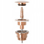 Донний клапан для раковини REA CLICK-CLACK ROSE GOLD універсальний *