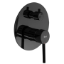 Душова система REA LUNGO BLACK GLOSSY + BOX прихованого монтажу *