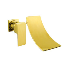 Змішувач для раковини (умивальника) MEXEN CELIA GOLD прихованого монтажу *