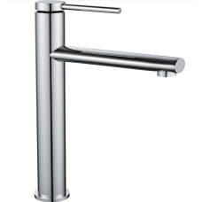 Змішувач для раковини (умивальника) REA OVAL CHROME хром високий *