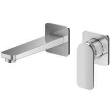 Змішувач для раковини (умивальника) KOHLMAN WEXPO CHROME + BOX прихованого монтажу *