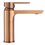 Змішувач для раковини (умивальника) REA ARGUS BRUSHED COPPER низький