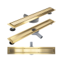 Трап для душу REA NEOX 70 PRO BRUSHED GOLD 2в1 матове золото
