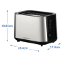 Тостер Russell Hobbs 27390-56 Heaton Brushed 2Slice Toaster (7030835)