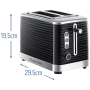Тостер Russell Hobbs 24371-56 Inspire Black (6441801)