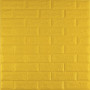 3D панель самоклеюча 700х770х5мм цегла Жовтий (010-5) SW-00000146