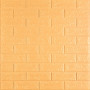3D панель самоклеюча 700х770х5мм цегла Жовто-пісочний (009-5) SW-00000028