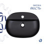 Раковина-чаша Qtap Scorpio 500x380x120 Matt black QT146533MB