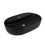 Раковина-чаша Qtap Scorpio 600х400х120 Matt black QT142203MBMBN