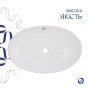 Раковина-чаша Qtap Dove 635x420x150 White QT06118168W
