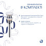 Комплект Qtap Scorpio: Раковина накладна овальна 500x380x120 мм White + Донний клапан PU02