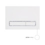 Готове рішення Qtap для ванної кімнати: підвісний унітаз Tern Rimless 490x340x350 + комплект інсталяції Nest 4 в 1 (лінійна клавіша White)