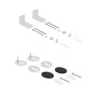 Унітаз підлоговий Qtap Robin Ultra Quiet безобідковий з сидінням Soft-close MATT BLACK QT13226083AMB