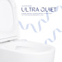 Унітаз підлоговий Qtap Evia Ultra Quiet 630×350×795 мм з сидінням Soft-close, White QTEVI27W49258