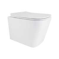 Унітаз підвісний Qtap Tern із сидінням Soft-close QT17332303ASW