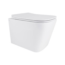 Унітаз підвісний Qtap Tern із сидінням Soft-close QT17332303ASW