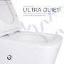 Унітаз підвісний Qtap Tern із сидінням Soft-close QT17332303ASW