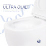 Унітаз підвісний Qtap Taurus безободковий з сидінням Soft-close QTTAU26W45428