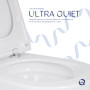 Унітаз підвісний Qtap Scorpio ML Ultra Quiet 490x365x325 мм, з сидінням Soft-close MagLock, White QTSCOML26W49622