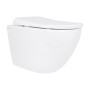 Унітаз підвісний Qtap Robin ML Ultra Quiet 520x365x365мм, з сидінням Soft-close MagLock, White