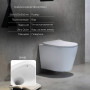 Унітаз підвісний Qtap Scorpio безободковий Ultra Quiet з сидінням Soft-close QT14332380AW