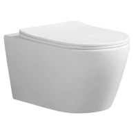 Унітаз підвісний Perla Loki PST77702 Біла керміка (Чехія), Білий