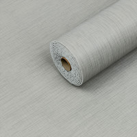 Самоклеюча вініловая плитка в рулоні 600х3000х2мм Світло-сіре полотно Мат SW-00002033