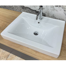 Умивальник (раковина) VBI BAGNARA 60 WHITE врізний