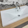 Умивальник (раковина) VBI FANUSA 80 WHITE врізний