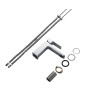 Змішувач латунний для раковини Lidz Orion 001F (k25) LDORI001FCRM48091 Chrome