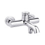Змішувач PERLA "CRYSTAL" для ванни ХРОМ ЛАТУНЬ PSH5404, Хром