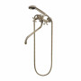 Змішувач для ванни PERLA "VALENCIA" БРОНЗА довгий гусак з аксесуарами PSH13049BR